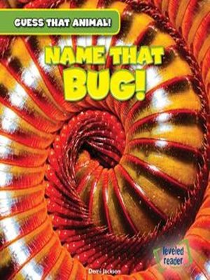 cover image of Name That Bug!